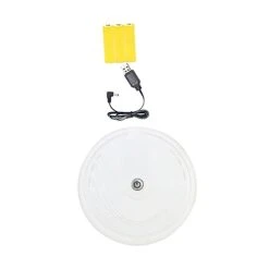 Holibanna 1 Set Sweeping Robot Vaccum Sweeper Intelligent Cleaner Kids Vacuum Robot Vacuum For Kids Pretend Play Vaccum Cleaner White Toddler Hair Abs Plastic Game Supplies