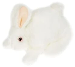 Folkmanis White Bunny Rabbit Hand Puppet