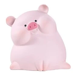 Piggy Bank, Cute Pig Piggy Bank, Unbreakable Money Bank Plastic Coin Bank For Kids, Best Pink Piggy Banks Christmas Birthday Gifts For Boys Girls Adults, Home Décor (Pink2)