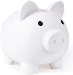 Large Piggy Bank, Unbreakable Plastic Money Bank, Coin Bank For Girls And Boys, Large Size Piggy Banks, Practical Gifts For Birthday, Christmas, Baby Shower (Blue) -Folkmanis Toys Shop 21d7BJnwnfL. AC