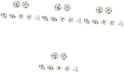 OSALADI 49 Pcs Luminous Dice Role Playing Dice Suit For Kids Couples Toy Standard Game Dice Game Playing Dice Party Dice Mini Dice Game Props Small Dice Prop Mini Luminous Dice Acrylic LED -Folkmanis Toys Shop 21dD9ig 9WL. AC