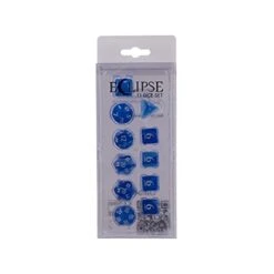 Ultra PRO - Eclipse 11 Dice Set (Pacific Blue) - Great Dice Set For All Kinds Of Card Games And Board Games Such As, DND, MTG, And RPG - UP Your Game With Ultra PRO
