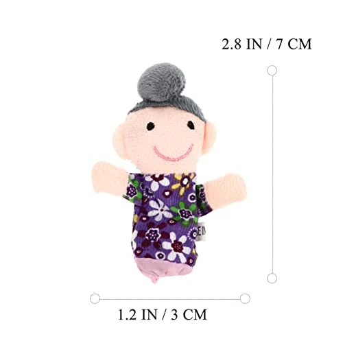 Family Finger Puppets Finger Puppets-18pcs Finger Puppet Toys Educational Hands Finger Puppets Game 12 Animals(Mixed Style) & 6 People Family Members Talking Story Set For Family 4 Family Finger Puppets Finger Puppets-18pcs Finger Puppet Toys Educational Hands Finger Puppets Game 12 Animals(Mixed Style) & 6 People Family Members Talking Story Set For Family - Image 2