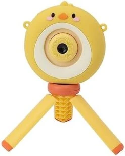 Kids Selfie Camera With Stand 48MP 2.0in HD Children Digital Video Camera Game Music Toy For 3-12 Years Old Boys Girls (Pink) -Folkmanis Toys Shop 311SF4B8pCL. AC