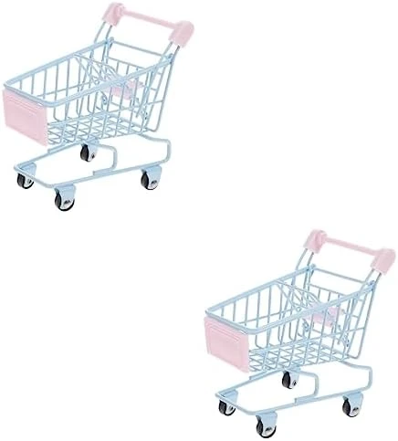Shopping Cart 2pcs Mini Shopping Cart Random Things Shopping Cart Play Grocery Store Small Wheelbarrow Desk Vans Shopping Trolley Desk Miniature Shopping Cart Food Pretend 14 Shopping Cart 2pcs Mini Shopping Cart Random Things Shopping Cart Play Grocery Store Small Wheelbarrow Desk Vans Shopping Trolley Desk Miniature Shopping Cart Food Pretend - Image 12