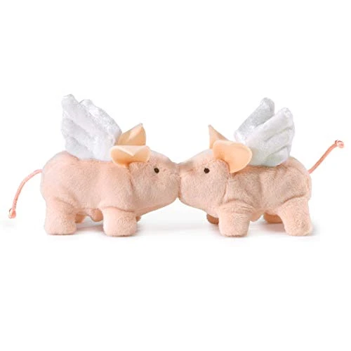 Folkmanis Mini Winged Piglet Finger Puppet, Multi-Colored, 1 EA 4 Folkmanis Mini Winged Piglet Finger Puppet, Multi-Colored, 1 EA - Image 2