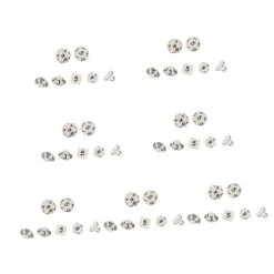 Toyvian 49 Pcs Luminous Dice Plastic Dice Casino Dice LED Dice For Tabletop Games Kids Mini Toys Flash Suit Outside Toy Small Dices Mini Luminous Dice Exquisite Luminous Dice Props Gift D6