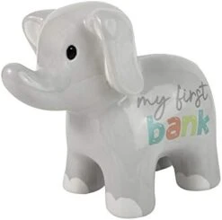 My Baby’s First Bank Piggy Bank – Ceramic Animal Bank And Nursery Piggy Bank For Baby Boys, Girls, Toddlers, And Kids (Elephant) -Folkmanis Toys Shop 315KZkAZ5WL. AC