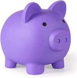 Piggy Bank, Unbreakable Plastic Money Bank, Coin Bank For Girls And Boys, Medium Size Piggy Banks, Practical Gifts For Birthday, Christmas, Baby Shower (Flesh-Colour) -Folkmanis Toys Shop 315MAKR7zZS. AC