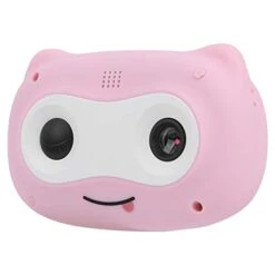 Children Camera,Mini High Definition Digital Baby Childrens Video Camera Toy With Photo Stickers Modes,Support Multiple Games,Gift For Child Ages 9-12 (Pink)