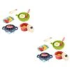 Totority 2 Sets Mini Electric Children Kitchen Cookware Grill Imitation Pans Supplies Play For Playthings Kitchenware Educational Simulated Dollhouse Playhouse Cooking Game Kids Utensils -Folkmanis Toys Shop 316JKiraVnL