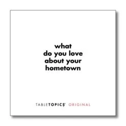 TableTopics Original - 10th Anniversary Edition: Questions To Start Great Conversations, The Best Way To Spark A New Conversation & Create New Memories With Friends & Family, Or Meeting Someone New -Folkmanis Toys Shop 316SaapxX1L