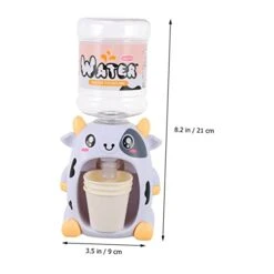 Totority 2pcs Mini Water Dispenser Drink Dispenser Toy Candy Dispenser Machine For Desk Kids Pretend Play Toy Mini Accessories Cosplay Accessories Kids Toys Kids Kitchen Game Toy Taste Baby -Folkmanis Toys Shop 316WTSBJLcL