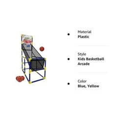Kids Basketball Hoop Arcade Game, With 4 Balls, Includes Air Pump- Indoor Outdoor Toy Basketball Shooting System, For Toddlers And Children Fun For All Ages - Kids Toys Sports Game For Boys And Girls 11 Kids Basketball Hoop Arcade Game, With 4 Balls, Includes Air Pump- Indoor Outdoor Toy Basketball Shooting System, For Toddlers And Children Fun For All Ages - Kids Toys Sports Game For Boys And Girls -Folkmanis Toys Shop 3173H4zSNIL