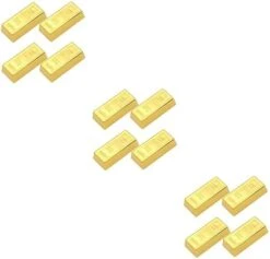 Totority 24 Pcs Good Bao Bullion Gift Game Doorstop Magnet Decorations Luck Ornament Prop Playthings Brick Party Realistic Christmas Ingots Decor Movie Xx Home Yuan Nativity Simulated X 24 Totority 24 Pcs Good Bao Bullion Gift Game Doorstop Magnet Decorations Luck Ornament Prop Playthings Brick Party Realistic Christmas Ingots Decor Movie Xx Home Yuan Nativity Simulated X -Folkmanis Toys Shop 317UdIGBm0L. AC