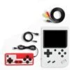 GENERIC Retro Handheld Game Console, Portable Video Game Console For Children With 400 Classical FC Games 3.0-Inch Screen 1020mAh Rechargeable Battery Support For TV Connection And Two Players (White) -Folkmanis Toys Shop 317W4yFDGEL