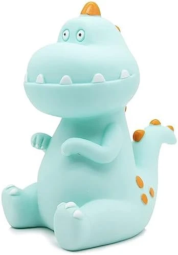 H&W Dinosaur Money Bank (Green), Shatterproof Tyrannosaurus Rex Piggy Bank, First Coin Bank, Best Christmas Birthday For Kids Boys Girls Home Decoration (WK27-D1) 6 H&W Dinosaur Money Bank (Green), Shatterproof Tyrannosaurus Rex Piggy Bank, First Coin Bank, Best Christmas Birthday For Kids Boys Girls Home Decoration (WK27-D1) - Image 4