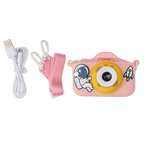 Zudoo Children Camera, 20MP Toddler Camera Intelligent Game Digital Interesting Facial Recognition Autofocus For Kids (Pink) 6 Zudoo Children Camera, 20MP Toddler Camera Intelligent Game Digital Interesting Facial Recognition Autofocus For Kids (Pink) - Image 4