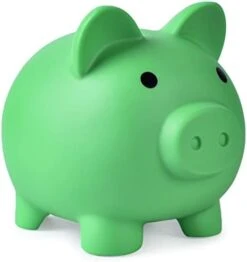 Large Piggy Bank, Unbreakable Plastic Money Bank, Coin Bank For Girls And Boys, Large Size Piggy Banks, Practical Gifts For Birthday, Christmas, Baby Shower (Blue) -Folkmanis Toys Shop 31AnbkmgKQL. AC