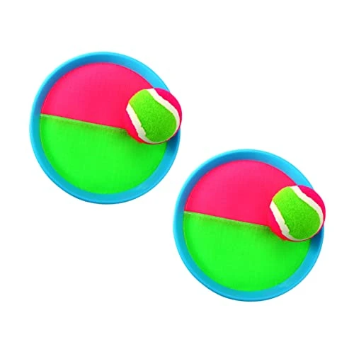 COOLHIYA 1 Set Goo Ball Spring Toys For Kids Outdoor Play Toys For Kids Playset Outdoor Sensory Balls For 1-3 Paddle Catch Games Toy Racket And Set Racket And Ball Set Bat 3 COOLHIYA 1 Set Goo Ball Spring Toys For Kids Outdoor Play Toys For Kids Playset Outdoor Sensory Balls For 1-3 Paddle Catch Games Toy Racket And Set Racket And Ball Set Bat