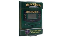 RecZone LLC Vegas Gambling Electronic Travel Game Pack - Slot Machine, Poker, And Blackjack Handheld Game -Folkmanis Toys Shop 31COcGuwb3L