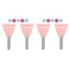 Ibasenice Kids Toys 2 Sets Backyard Basket Color Five Kids: Favors Catching Balls Elastic Kids N Toys And Spots Catch Gifts Party Launcher Hand Activities Game Children Parent-child Toy Plastic Spoons