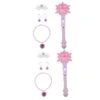 BESTOYARD 2 Pcs Snowflake Glitter Stick Makeup Toys Girls Clothing Set Fairy Wand Princess Costume Christmas Necklace Earring Light Up Snowflake Beautiful Flashing Toy Party Flashing Wand 2 BESTOYARD 2 Pcs Snowflake Glitter Stick Makeup Toys Girls Clothing Set Fairy Wand Princess Costume Christmas Necklace Earring Light Up Snowflake Beautiful Flashing Toy Party Flashing Wand -Folkmanis Toys Shop 31FqBONLEBL
