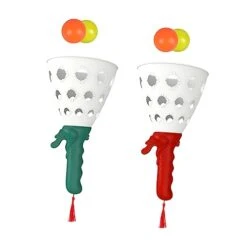 SAFIGLE 1 Set Bouncing Ball Cup Set Popular Toys Outdoor Play Set Paddle Toss And Catch Ball Catch Launcher Game Catch Ball Toy For Kids Children Outdoor Game Kids Outdoor Game Toss Game
