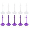 EXCEART 20pcs Toy Stand Support Display Holders Doll Stands Plastic Stands Doll Holder Dolls And Action Figures Doll Accessories -Folkmanis Toys Shop 31HMTp2jyuS