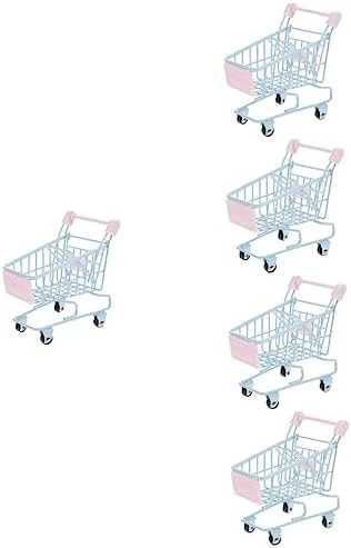 Shopping Cart 2pcs Mini Shopping Cart Random Things Shopping Cart Play Grocery Store Small Wheelbarrow Desk Vans Shopping Trolley Desk Miniature Shopping Cart Food Pretend 10 Shopping Cart 2pcs Mini Shopping Cart Random Things Shopping Cart Play Grocery Store Small Wheelbarrow Desk Vans Shopping Trolley Desk Miniature Shopping Cart Food Pretend - Image 8