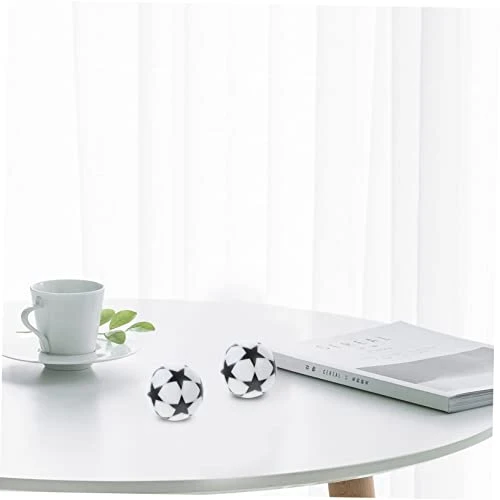 BESPORTBLE 16 Pcs Size Mini Game Props White Replacements Ball And Five-Star Foosballs Desk Home Black Replacement Balls Football Gaming Small Kids Plaything Colorful Tabletop 7 BESPORTBLE 16 Pcs Size Mini Game Props White Replacements Ball And Five-Star Foosballs Desk Home Black Replacement Balls Football Gaming Small Kids Plaything Colorful Tabletop - Image 5