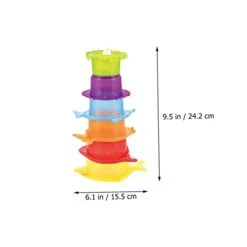 TOYANDONA 4 Sets Toy Stacking Beach Cups Baby Bathing Intelligent Sand Cartoon Plaything Cup Educational Toddler Bathtub Lovely Bath Kids Children 16 TOYANDONA 4 Sets Toy Stacking Beach Cups Baby Bathing Intelligent Sand Cartoon Plaything Cup Educational Toddler Bathtub Lovely Bath Kids Children -Folkmanis Toys Shop 31Ko8WkQkmL