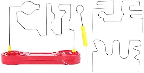 Predolo Electric Bump Maze Game Stable Buzz Wire Game Simple Using Universal Educational Science Toys Electric Shock Toy Interactive Game For Halloween, Three Levels 9 Predolo Electric Bump Maze Game Stable Buzz Wire Game Simple Using Universal Educational Science Toys Electric Shock Toy Interactive Game For Halloween, Three Levels - Image 7