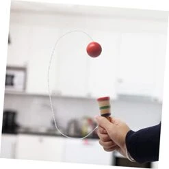 Totority 5pcs Kendall In Cup Game Catch A Ball In A Cup Toss And Catch Game Wooden Cups Outdoor Cups Sports Toys Hand Eye Coordination Toy Toss Catch Game Ball Cup Catch Game Child Toy -Folkmanis Toys Shop 31LnQxeTkuL