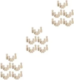 Ibasenice 60 Pcs Projects| Plain Graffiti|Toy Simple Hand Art Bodies Game, Toys Art| Wood Figures- Puppets Peg Ornaments Handicraft Painting Puppet Xmas Christmas Party Hand-Painted -Folkmanis Toys Shop 31NU6nOr9DL. AC