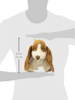 Folkmanis Basset Hound Hand Puppet , Brown, White, Black -Folkmanis Toys Shop 31O4tcLIdOL