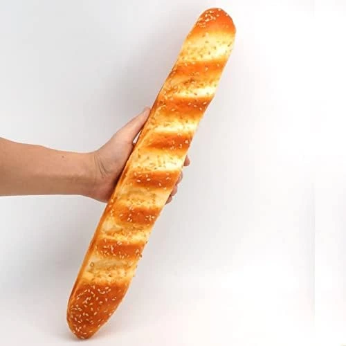 Long Fake Baguette And Realistic French Bread - Artificial Cake Dessert Decor And Faux Pastries Food Replica For Kitchen And Bakery Display (Long Sesame Baguette) 12 Long Fake Baguette And Realistic French Bread - Artificial Cake Dessert Decor And Faux Pastries Food Replica For Kitchen And Bakery Display (Long Sesame Baguette) - Image 10