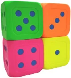 Macro Giant 6 Inch PU Foam Jumbo Big Playing Dice, Set Of 4, Basic Color, Math Teaching, Teaching Aids, Board Games, Kid Toy 17 Macro Giant 6 Inch PU Foam Jumbo Big Playing Dice, Set Of 4, Basic Color, Math Teaching, Teaching Aids, Board Games, Kid Toy -Folkmanis Toys Shop 31QRTn9WtqL. AC