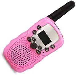 AMONIDA Kids Walkie Talkie, 2pcs 3km Long Range 2 Way Portable Radio Friendly Design For Outdoor Adventures (Blue) 17 AMONIDA Kids Walkie Talkie, 2pcs 3km Long Range 2 Way Portable Radio Friendly Design For Outdoor Adventures (Blue) -Folkmanis Toys Shop 31RMxWmJlYL. AC