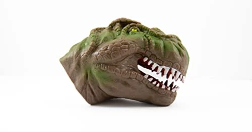 Dinosaur Hand Puppets (4 Pack) Realistic Soft Rubber Interactive Dino Toy 5 Dinosaur Hand Puppets (4 Pack) Realistic Soft Rubber Interactive Dino Toy - Image 3