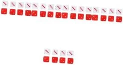 Toyvian 56 Pcs Dice Poker Party Game Toy Kids Dice Stacking Early Educational Toys Stacking Toys Role Playing Dice Kids Gifts Square Dice Creative Dices Toy Novel Dice Props Acrylic Chic -Folkmanis Toys Shop 31Ux Zv41AL. AC