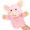 Easfan Pig Hand Puppet With Movable Mouth And Arms Role Play Storytelling Interactive Game Preschool Teaching Toy Gifts For Kids Birthday Christmas Pink 10'' -Folkmanis Toys Shop 31V0NMHHa9S