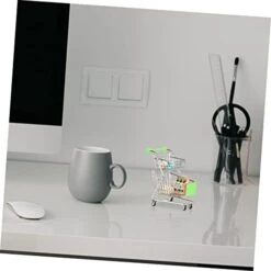 Miniature Supermarket Cart Mini Shopping Cart Plastic Playes Mini For Mini Target Shopping Cart Wheelbarrow Miniature Supermarket Cart Small Shopping Cart Shopping Cart Storage -Folkmanis Toys Shop 31VBM54LdbL