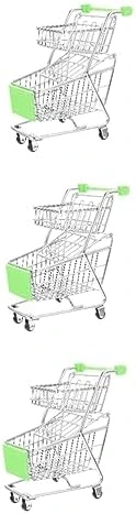 Tofficu 3pcs Mini Shopping Cart Mini Dollhouse Dolls Accessories Plastic Wagon Metal Shopping Cart For Small Supermarket Cart Miniature Supermarket Cart Storage Trolley Shelf 17 Tofficu 3pcs Mini Shopping Cart Mini Dollhouse Dolls Accessories Plastic Wagon Metal Shopping Cart For Small Supermarket Cart Miniature Supermarket Cart Storage Trolley Shelf - Image 15