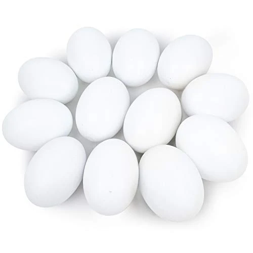 JOYIN 12 PCS Unpainted White Wooden Fake Easter Eggs For Easter Egg Hunt, Paintable Easter Eggs, Easter Crafts For Kids Party Favor, Children Easter DIY Game, Kitchen Craft Adornment, Egg Toy Food 3 JOYIN 12 PCS Unpainted White Wooden Fake Easter Eggs For Easter Egg Hunt, Paintable Easter Eggs, Easter Crafts For Kids Party Favor, Children Easter DIY Game, Kitchen Craft Adornment, Egg Toy Food