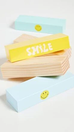 Sunnylife Women's Giant Jumbling Tower Smiley, Smiley, One Size -Folkmanis Toys Shop 31YD4tqgZOL