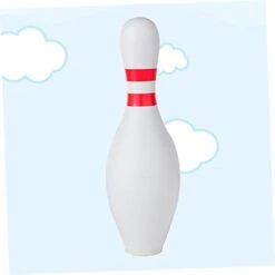 Garneck Sports Decor Kids Wooden Toys Plastic To Go Containers Tabletop Bowling Ornaments Kids Bowling Game Set Money Saving Pot Bowling Supplies Savings Box Piggy Bank Child White Unique -Folkmanis Toys Shop 31YTS1i0hdL