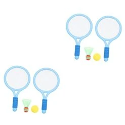 Toddmomy 2 Sets Sport Tennis Toy Outdoor Set Outside Toys For Kids Outside Kids Toys Children Badminton Racket Tennis Racquet For Children Kids Tennis Racket Set Educational Badminton Toys