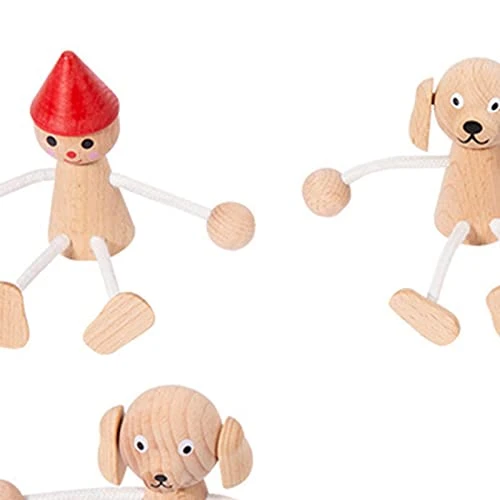 Predolo 5Pcs Animal Puppet Crafts Ornaments Simulation Animal Model Doll Changeable Logical Thinking Cartoon Animal Marionette For Game Role Play 4 Predolo 5Pcs Animal Puppet Crafts Ornaments Simulation Animal Model Doll Changeable Logical Thinking Cartoon Animal Marionette For Game Role Play - Image 2
