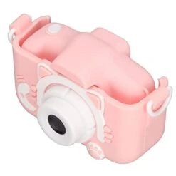 Septpenta Children's Digital Video Camera Camera With MP3 Function, Built In Educational Games, Silicone Material, A Gift For Christmas Birthday Holiday(Pink Without Memory Card And Card Reader) -Folkmanis Toys Shop 31ZoDYHqDlL